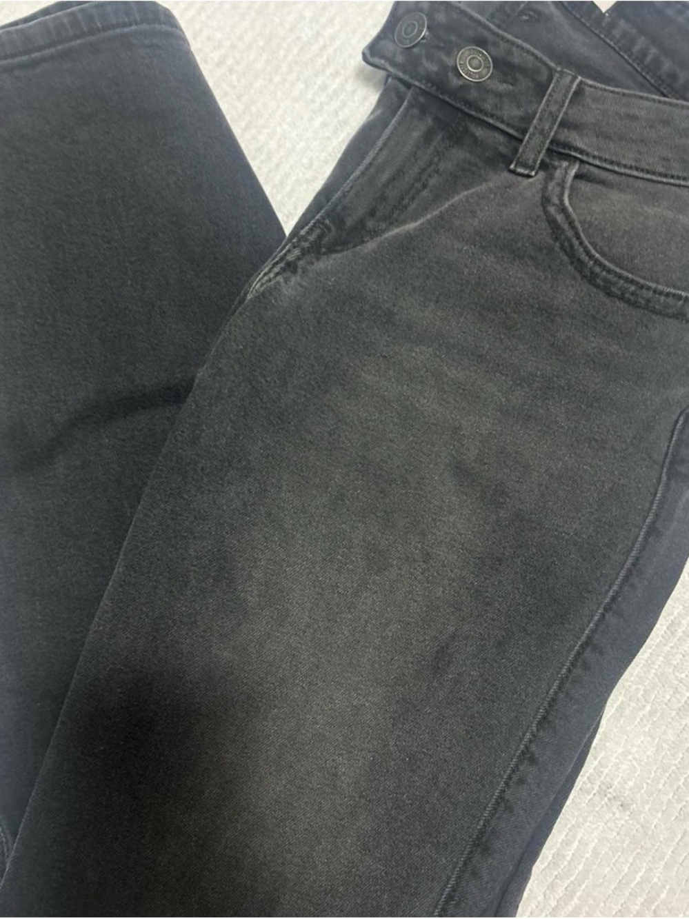 Hollister Co. black jeans size 8 #hollister #denim